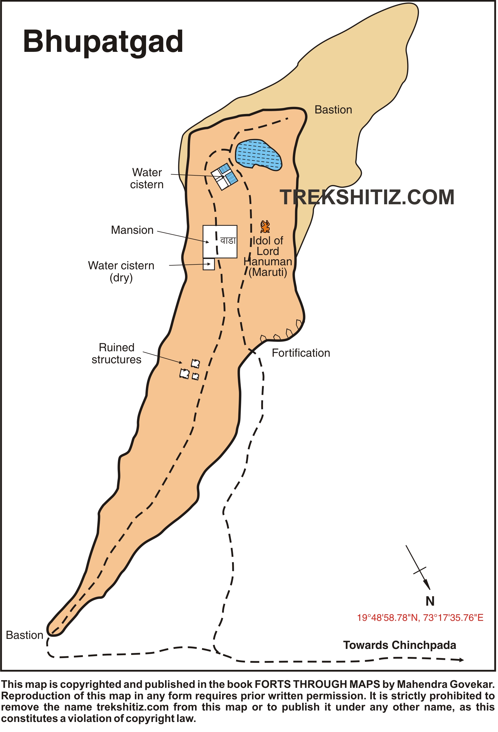 Bhupatgad English Map